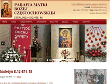 Tablet Screenshot of parisholc.org